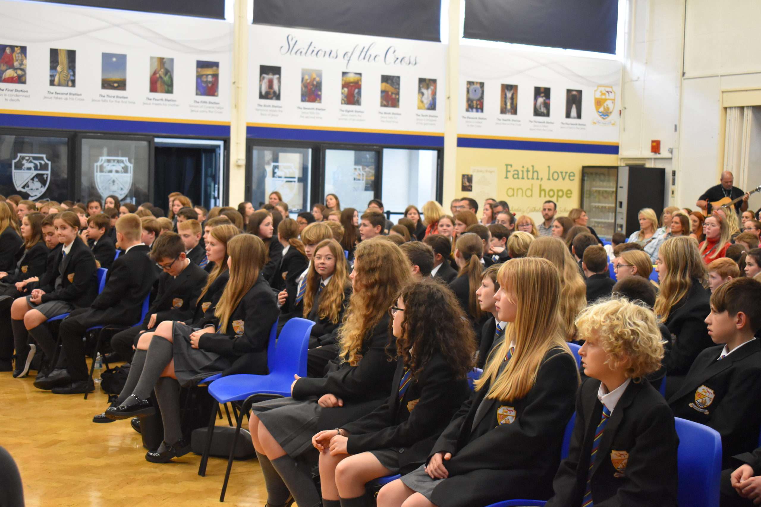 Year 7 Welcome Mass 2022 - St Bede's Catholic High School